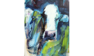 Eileen blue cow